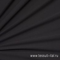 Трикотаж вискоза (о) черный - итальянские ткани Тессутидея арт. 14-1693