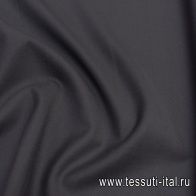 Костюмная двухслойная (о) черная - итальянские ткани Тессутидея арт. 05-4246