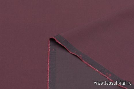 Костюмная (о) бордово-черная - итальянские ткани Тессутидея арт. 05-4332