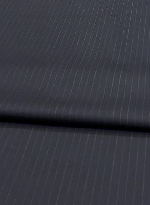 Костюмная стрейч (н) сине-коричневая полоска - в интернет-магазине тканей Тессутидея арт. 05-2968