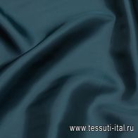 Подкладочная диагональ (о) темная морская волна - итальянские ткани Тессутидея арт. 08-1336