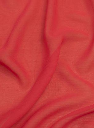 Шифон (о) красный - в интернет-магазине тканей Тессутидея арт. 10-2256