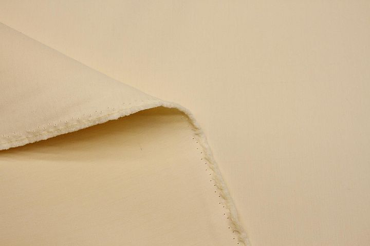 Плательная дабл (о) топленое молоко - итальянские ткани Тессутидея арт. 17-1047