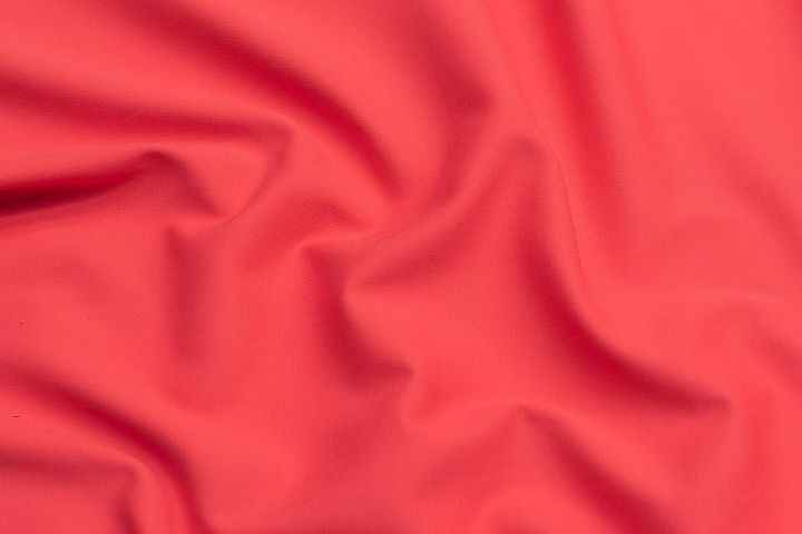 Костюмная стрейч (о) красная - итальянские ткани Тессутидея арт. 05-4259