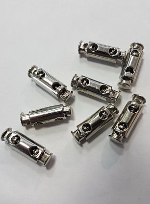 Фиксатор металл серебро - в интернет-магазине тканей Тессутидея арт. F-4889