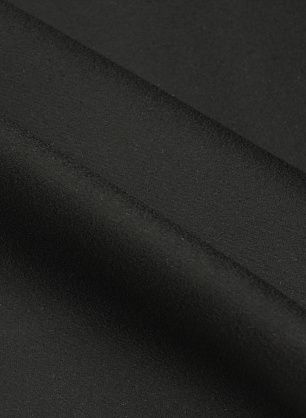 Пальтовая дабл шерсть сукно (о) черная - в интернет-магазине тканей Тессутидея арт. 09-2143