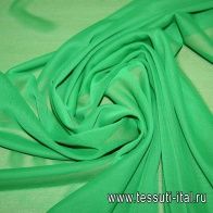 Сетка плательная (о) ярко-зеленая - итальянские ткани Тессутидея арт. 04-0849