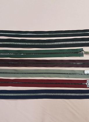 Молния металл разъемная два замка  40-56см - в интернет-магазине тканей Тессутидея арт. F-2952