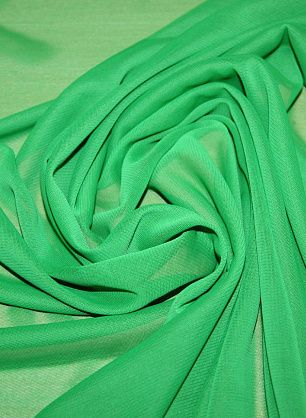 Сетка плательная (о) ярко-зеленая - в интернет-магазине тканей Тессутидея арт. 04-0849