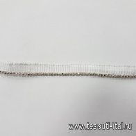 Тесьма с цепью ш- 0,8 см - итальянские ткани Тессутидея арт. F-3246