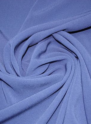 Плательная Cadi стрейч double (о) синяя - в интернет-магазине тканей Тессутидея арт. 03-2375