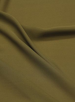 Крепдешин (о) хаки - в интернет-магазине тканей Тессутидея арт. 10-4548