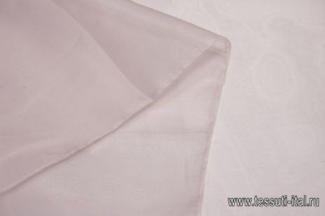 Органза (о) светло-бежево-розовая - итальянские ткани Тессутидея арт. 10-1109