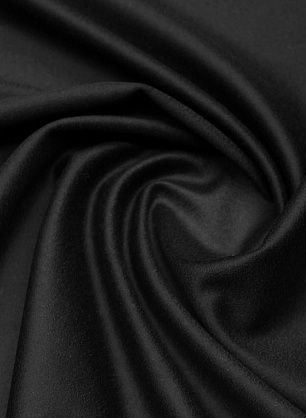 Пальтовая (о) черная - в интернет-магазине тканей Тессутидея арт. 09-2077