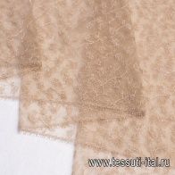 Кружевное полотно (о) телесное - итальянские ткани Тессутидея арт. 03-6082