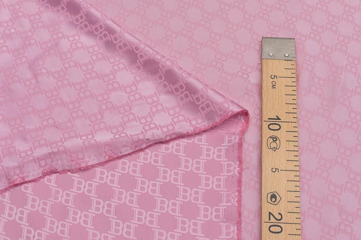 Шелк дама (140 г/м) (о) розовый - итальянские ткани Тессутидея арт. 10-2939
