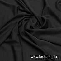 Футер шерсть (о) черный - итальянские ткани Тессутидея арт. 15-1103