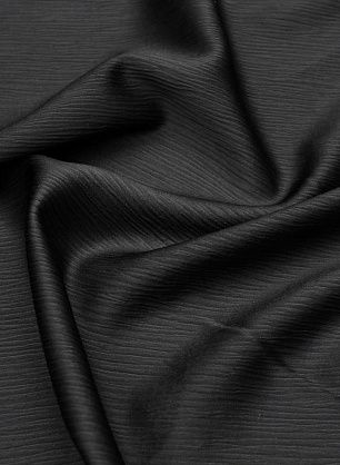 Плательная крэш (о) черная - в интернет-магазине тканей Тессутидея арт. 04-1652