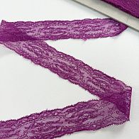 Кружево ш-5,5см фуксия - итальянские ткани Тессутидея арт. 03-7460