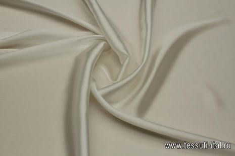 Шелк атлас (о) белый - итальянские ткани Тессутидея арт. 10-3352