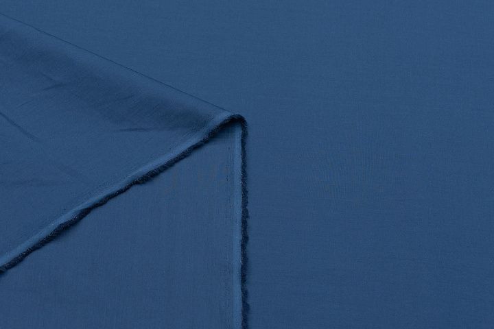 Сорочечная стрейч (о) синяя - итальянские ткани Тессутидея арт. 01-6967