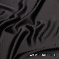 Шелк атлас (о) темно-синий - итальянские ткани Тессутидея арт. 10-3173