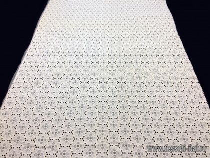 Кружево (о) айвори - итальянские ткани Тессутидея арт. 03-4771