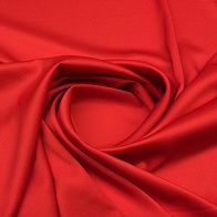 Плательная стрейч (о) красная - итальянские ткани Тессутидея арт. 04-1112
