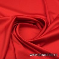 Плательная стрейч (о) красная - итальянские ткани Тессутидея арт. 04-1112