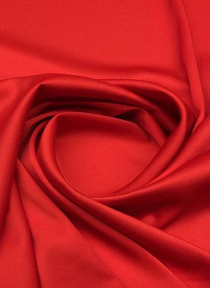 Плательная стрейч (о) красная - в интернет-магазине тканей Тессутидея арт. 04-1112
