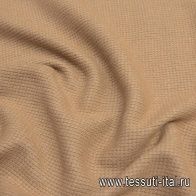 Трикотаж вязанный (о) бежевый  - итальянские ткани Тессутидея арт. 15-1053