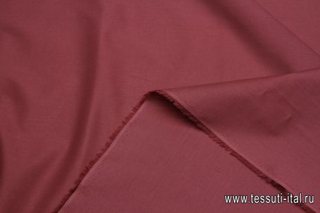 Батист (о) брусничный - итальянские ткани Тессутидея арт. 01-7438