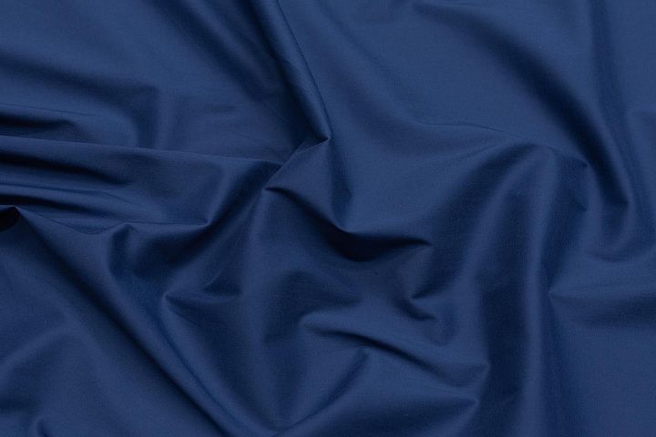Сорочечная стрейч (о) темно-синяя - итальянские ткани Тессутидея арт. 01-6971