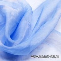 Органза (о) голубая - итальянские ткани Тессутидея арт. 02-8653