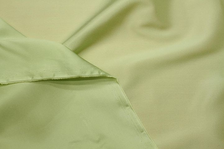 Подкладочная стрейч (о) бледно-зеленая - итальянские ткани Тессутидея арт. 07-1509