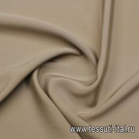 Шелк кади (о) светло-коричневый - итальянские ткани Тессутидея арт. 10-3883