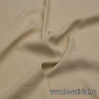 Лен с шелком (о) светло-бежевый - итальянские ткани Тессутидея арт. 16-0873