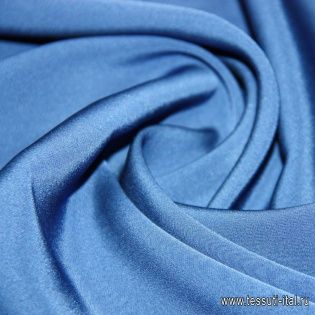 Плательная (о) синяя - итальянские ткани Тессутидея арт. 03-3018