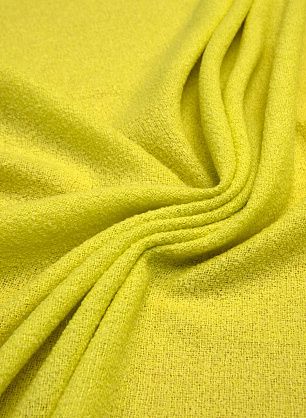 Костюмная букле (о) желтая - в интернет-магазине тканей Тессутидея арт. 05-3458