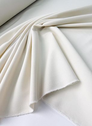 Костюмная стрейч (о) молочная - в интернет-магазине тканей Тессутидея арт. 05-4981