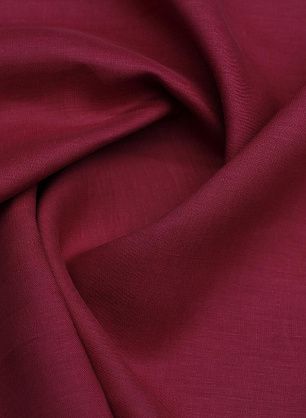 Лен (о) брусничный  - в интернет-магазине тканей Тессутидея арт. 16-0935