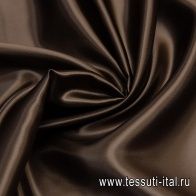 Подкладочная (о) темно-коричневая - итальянские ткани Тессутидея арт. 07-1320