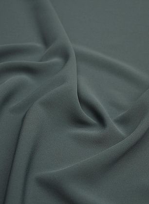 Плательная кади стрейч 290 г/м (о) сине-серая - в интернет-магазине тканей Тессутидея арт. 03-6848