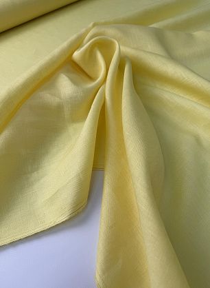 Лен сорочечный (о) желтый - в интернет-магазине тканей Тессутидея арт. 16-1125