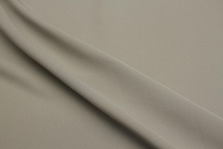 Плательная вискоза стрейч (о) серая - итальянские ткани Тессутидея арт. 04-1769