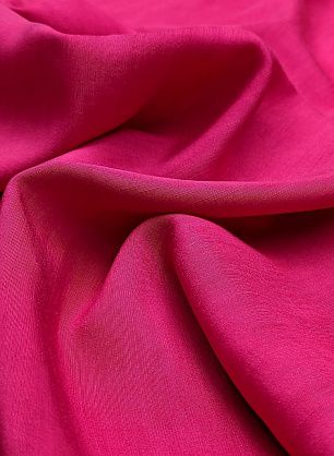 Плательная вискоза+лен (о) фуксия - в интернет-магазине тканей Тессутидея арт. 04-1541