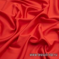 Крепдешин (о) алый - итальянские ткани Тессутидея арт. 10-0994