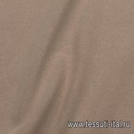 Пальтовая сукно дабл (о) бежевая - итальянские ткани Тессутидея арт. 09-1991