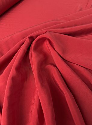 Крепдешин (о) красный - в интернет-магазине тканей Тессутидея арт. 10-4691