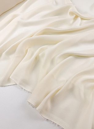 Шелк+вискоза фактурный (о) молочный - в интернет-магазине тканей Тессутидея арт. 10-4861